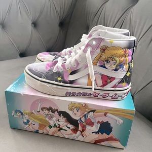 Vans Sk8 hi Pretty Guardians Sailor Moon Sneakers